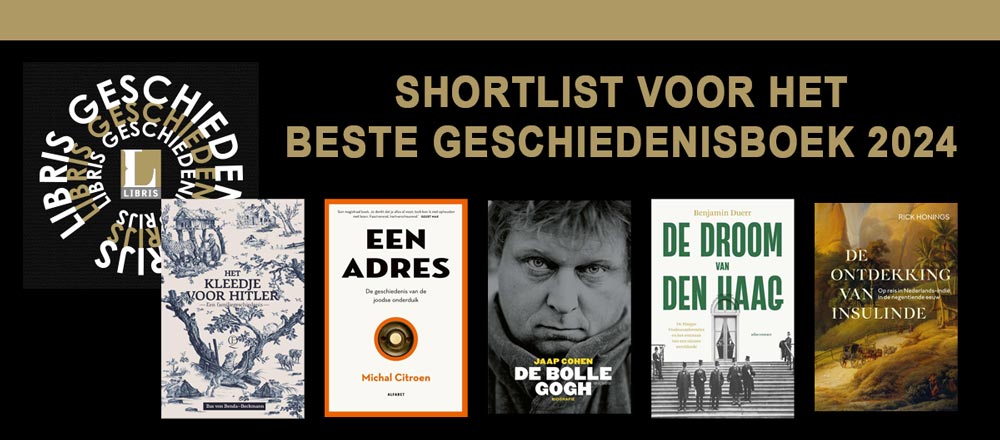 Welk boek wint de Libris Geschiedenis Prijs 2024?